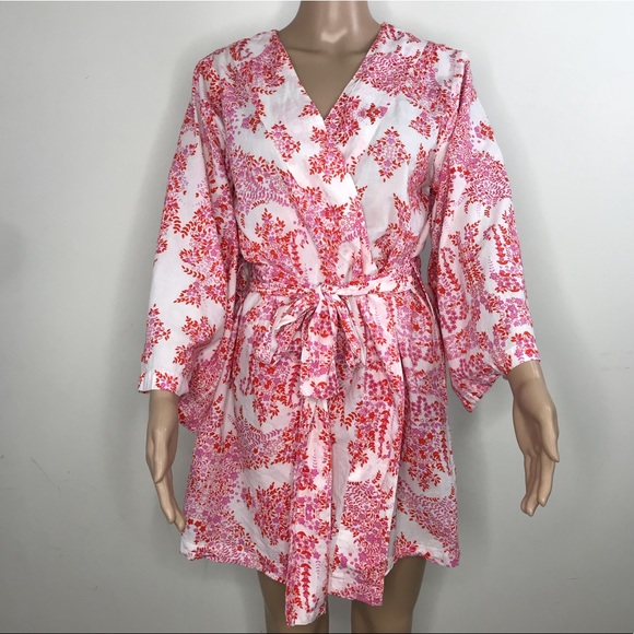 Plum Pretty Sugar Other - Plum Pretty Sugar knee length kimono robe sz M